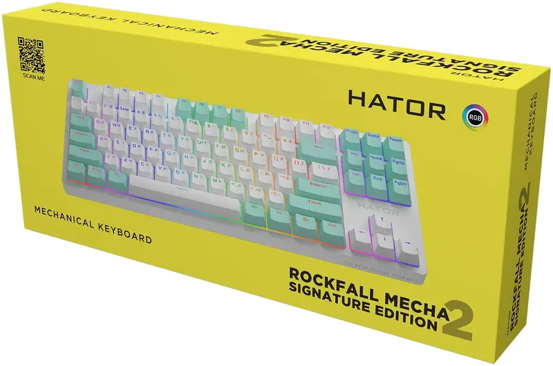 Игровая клавиатура HATOR Rockfall 2 Mecha Signature Edition (HTK-521-WWM) - фото - №5