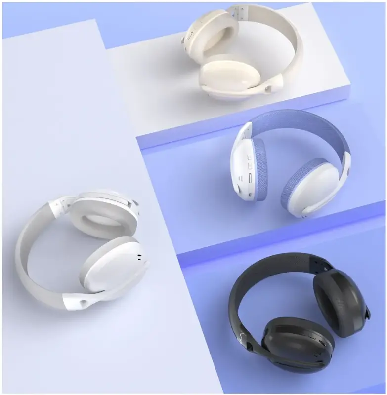 Гарнітура бездротова AULA S6 wireless headset Black - фото - №5