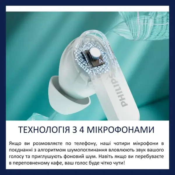 Навушники Philips TAT2000WT/00 - фото - №13