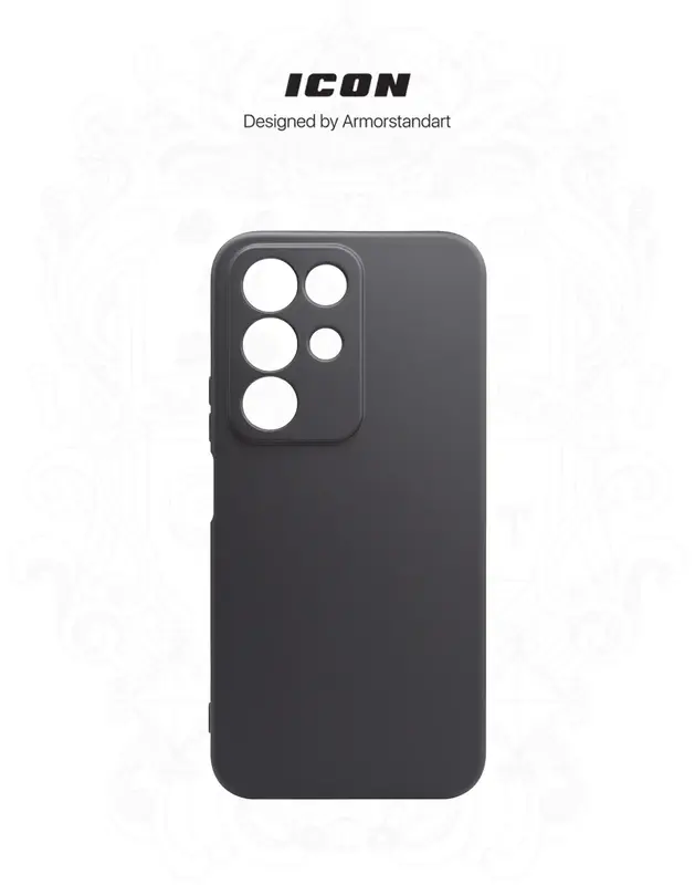 Чохол ICON для Realme C85 4G Camera cover Black (89915) - фото - №2
