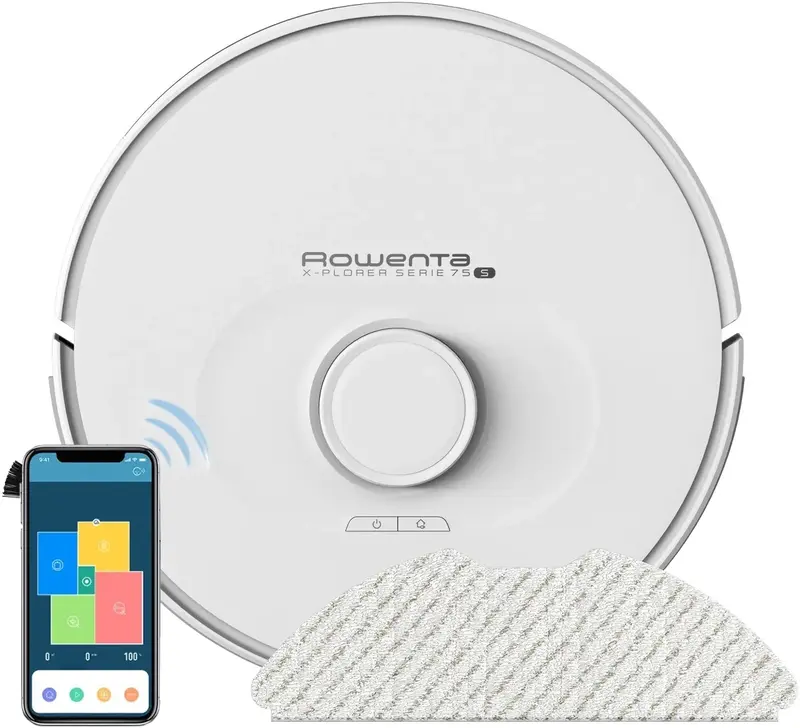 Робот-пилосос миючий Rowenta X-PLORER Serie 75S RR8567WH - фото - №0