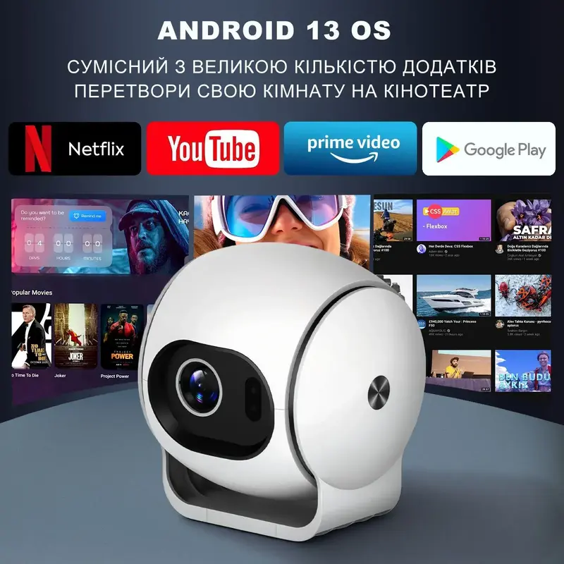 Проектор BRAVIS H12 - фото - №9