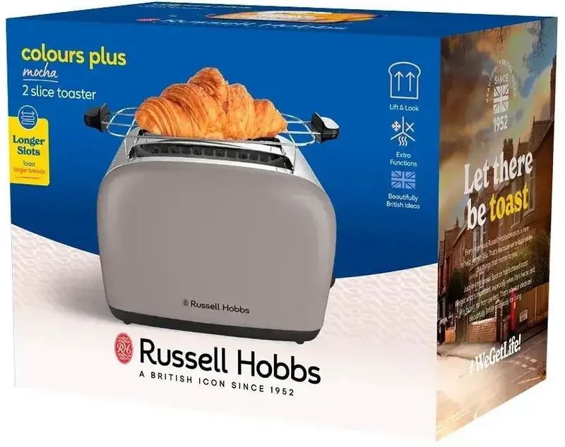 Тостер Russell Hobbs 1670Вт 26931-56 - фото - №8