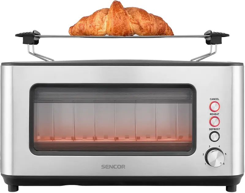 Тостер Sencor 1200Вт STS4050SS - фото - №4