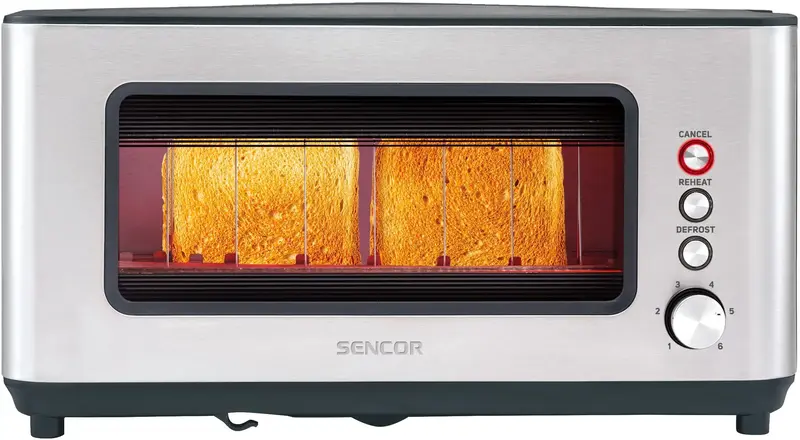 Тостер Sencor 1200Вт STS4050SS - фото - №7