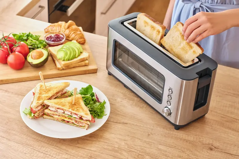 Тостер Sencor 1200Вт STS4050SS - фото - №11