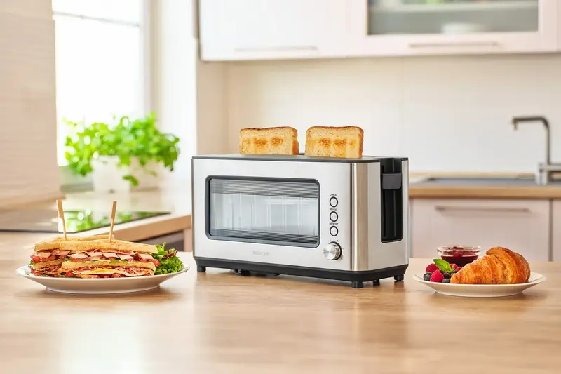 Тостер Sencor 1200Вт STS4050SS - фото - №12