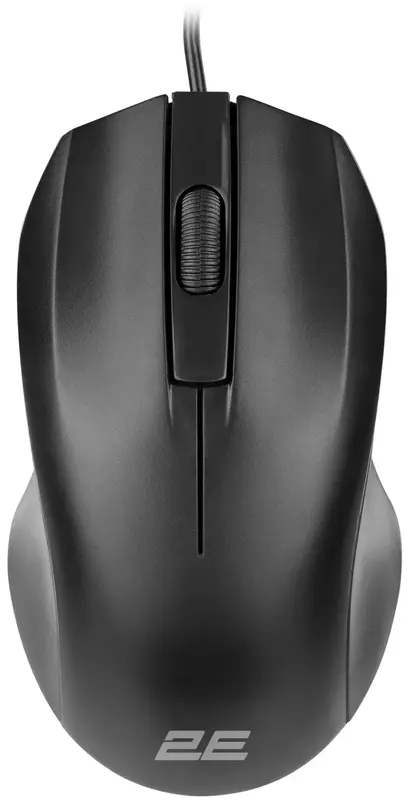 Мышь 2E MF150 USB-A, черная - фото - №0