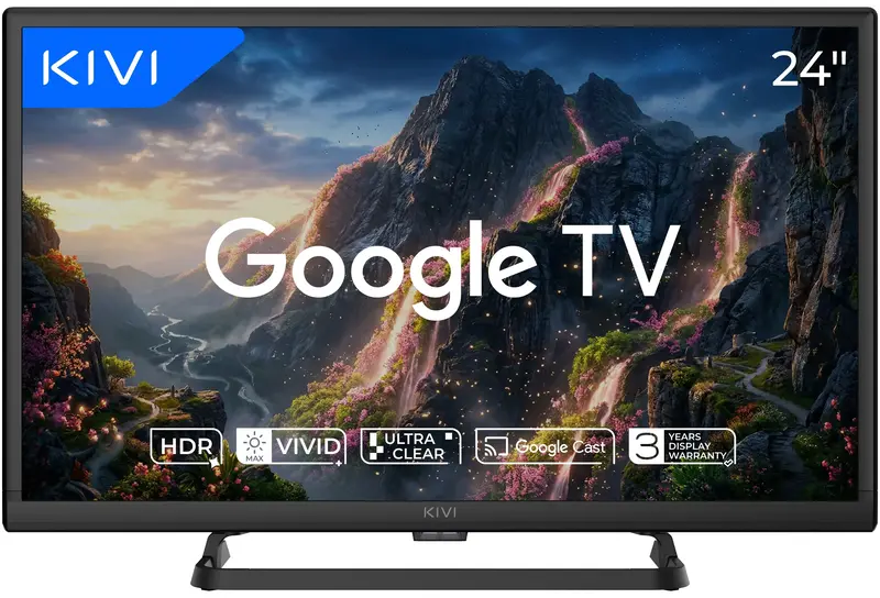 Телевізор Kivi 24H710QB - фото - №0