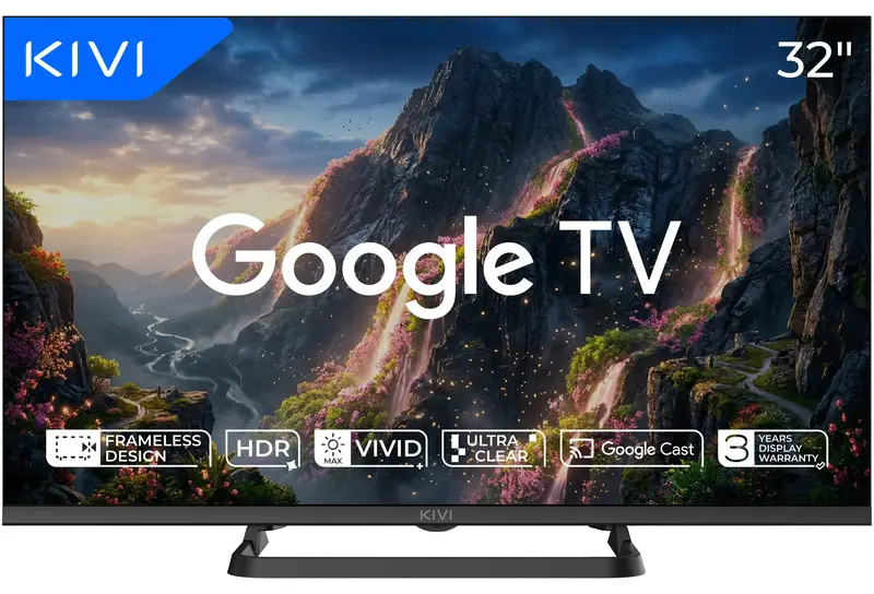 Телевізор Kivi 32H710QB - фото - №0