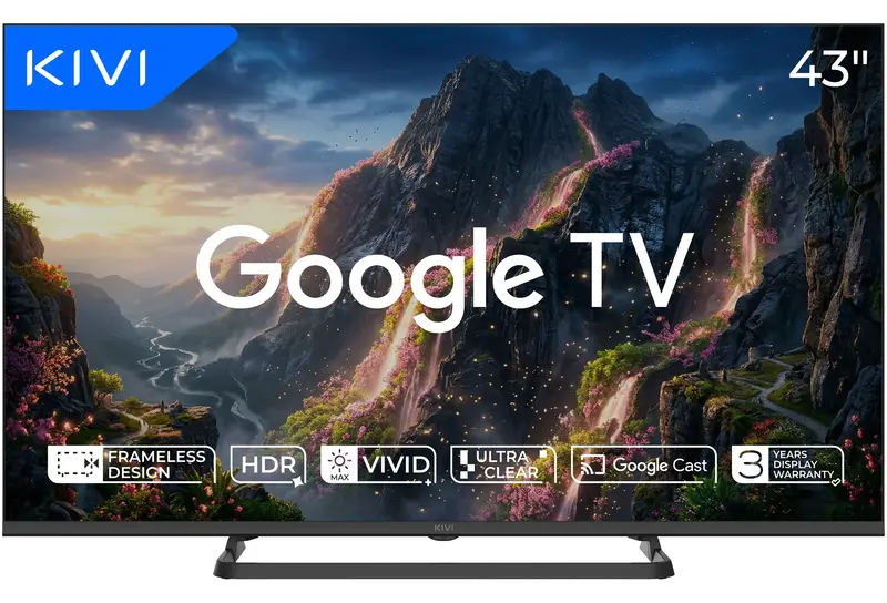 Телевізор Kivi 43U710QB - фото - №0