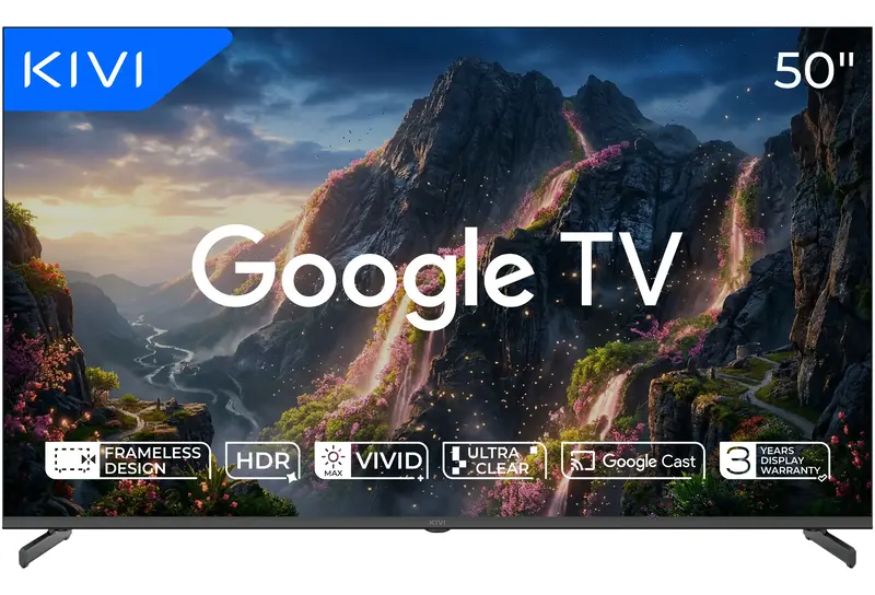 Телевізор Kivi 50U710QB - фото - №0