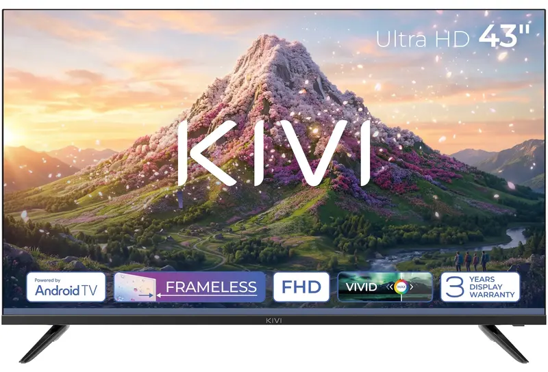 Телевізор Kivi 43" 4K UHD (43U730QB) - фото - №0