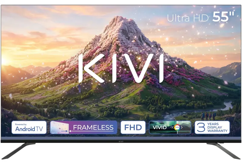 Телевізор Kivi 55" 4K UHD (55U730QB) - фото - №0