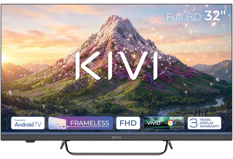 Телевізор Kivi 32" FHD (32F760QB) - фото - №0