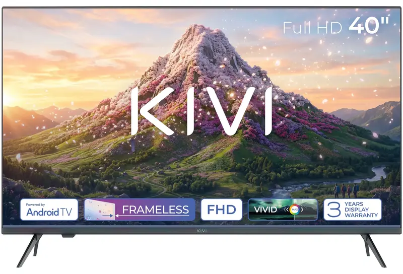 Телевізор Kivi 40" FHD (40F760QB) - фото - №0