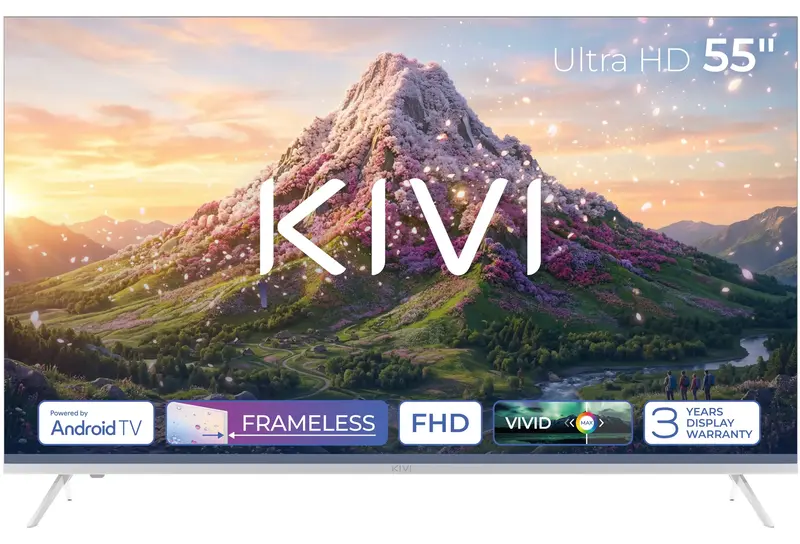 Телевізор Kivi 55" 4K UHD (55U760QW) - фото - №0