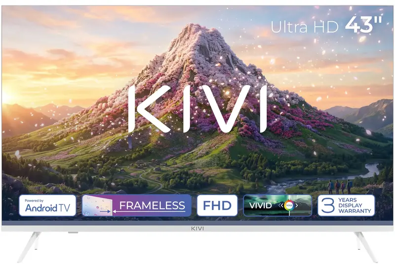 Телевізор Kivi 43" 4K UHD (43U760QW) - фото - №0