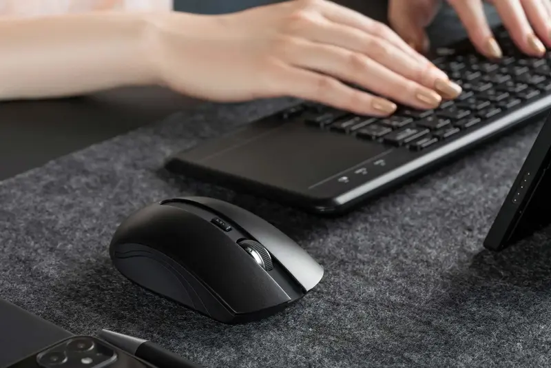 Миша 2E MF217 WL чорний - фото - №7