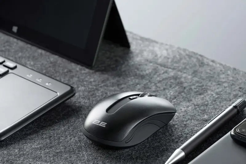 Миша 2E MF217 WL чорний - фото - №6