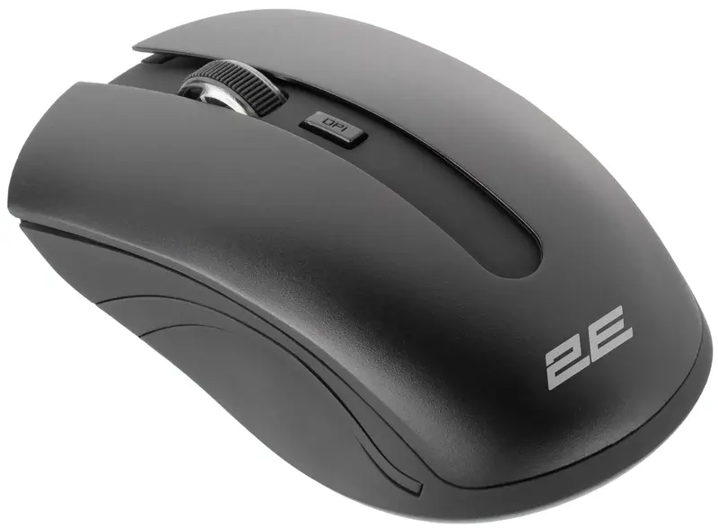 Миша 2E MF217 WL чорний - фото - №2
