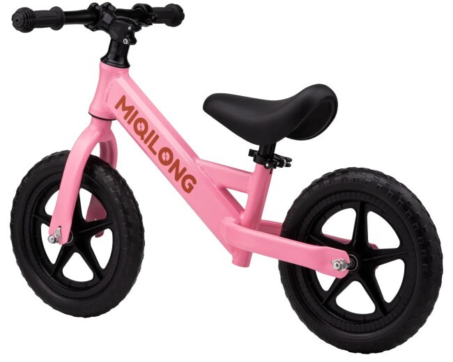 Біговел Miqilong HP 12 ZCY-HP12-PINK рожевий - фото - №1