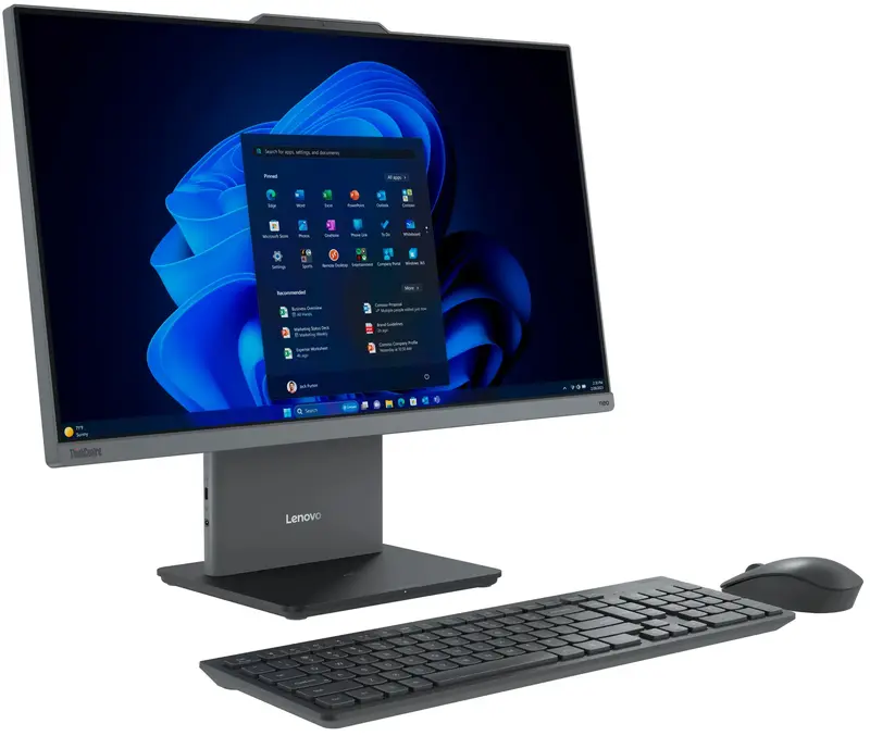 Моноблок Lenovo ThinkCentre AIO neo 50a 24 G5 Luna Grey (12SCA081UI) - фото - №7