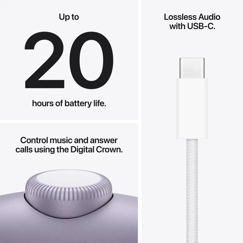 AirPods Max 2 Purple (MHWP4ZE/A) - фото - №6