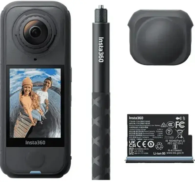 Панорамная камера Insta360 X4 Air Starter Bundle (CINSAAFA/SE03) - фото - №3