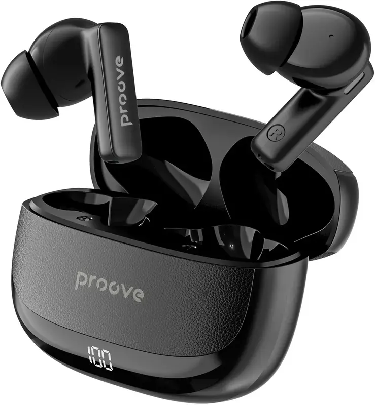 Беспроводные наушники Proove Dreamer TWS с ANC (APP) black - фото - №1