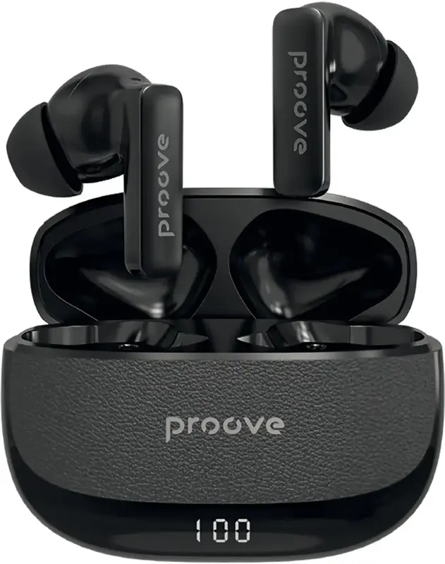 Беспроводные наушники Proove Dreamer TWS с ANC (APP) black - фото - №0