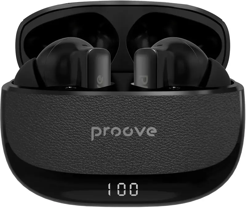 Беспроводные наушники Proove Dreamer TWS с ANC (APP) black - фото - №2