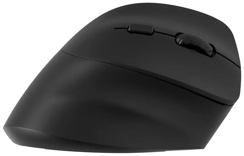 Миша 2E MF325 Silent WL/BT вертикальна чорний - фото - №3