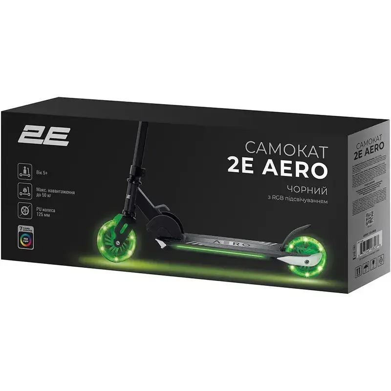 Самокат 2E Aero RGB AERO-125-RGB - фото - №15