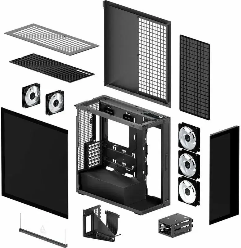 Корпус ARCTIC XTENDERVG B (ACPCC00019A) - фото - №7
