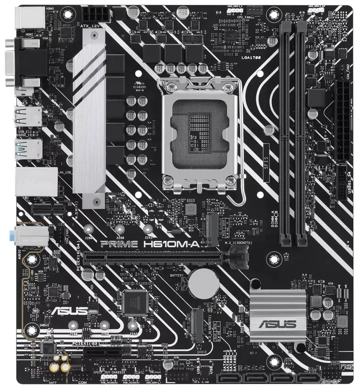 Материнська плата Asus Prime H610M-A-CSM (90MB1G20-M0EAYC) - фото - №0
