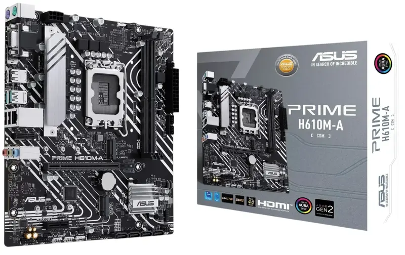 Материнська плата Asus Prime H610M-A-CSM (90MB1G20-M0EAYC) - фото - №6