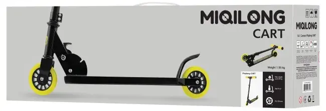 Самокат Miqilong Cart CART-100-BLACK чорний - фото - №8