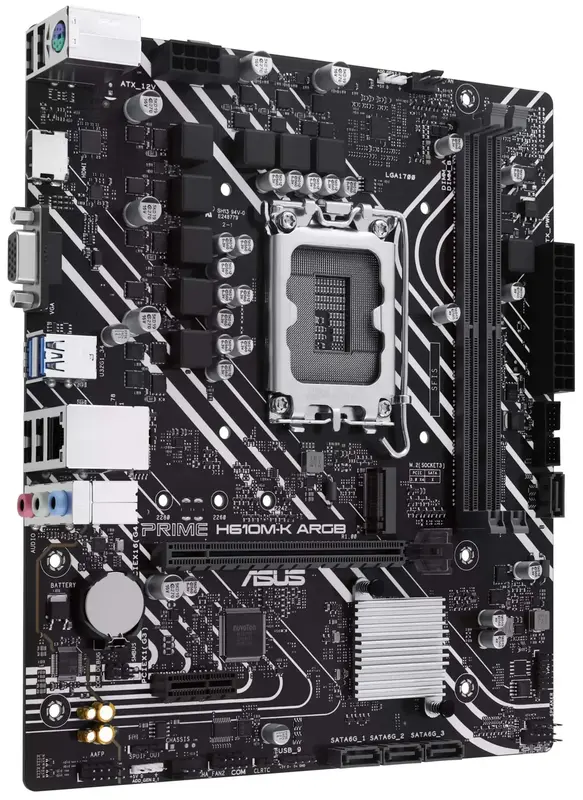 Материнська плата Asus Prime H610M-K ARGB (90MB1G90-M0EAY0) - фото - №5