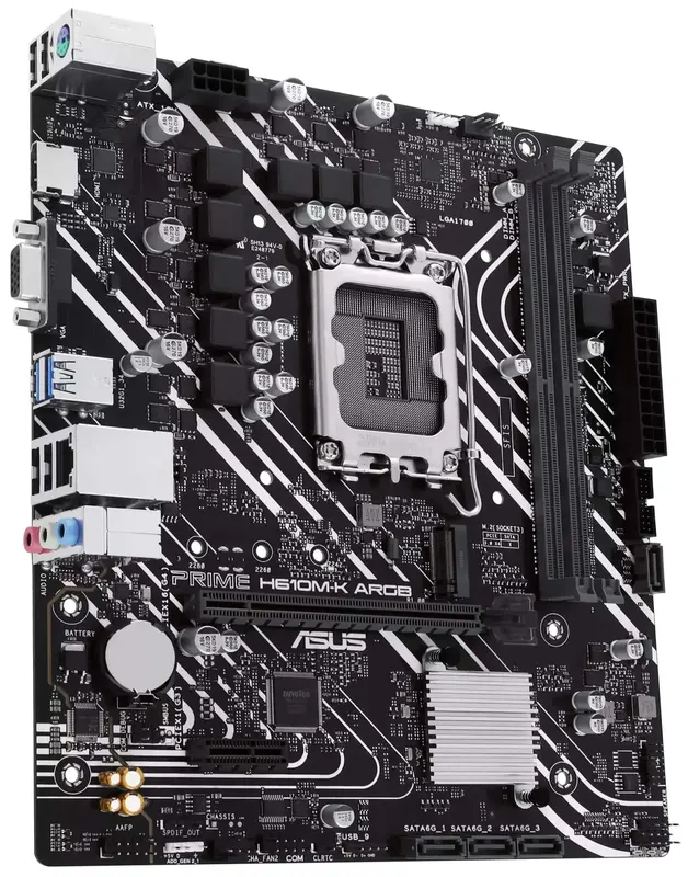 Материнська плата Asus Prime H610M-K ARGB (90MB1G90-M0EAY0) - фото - №1