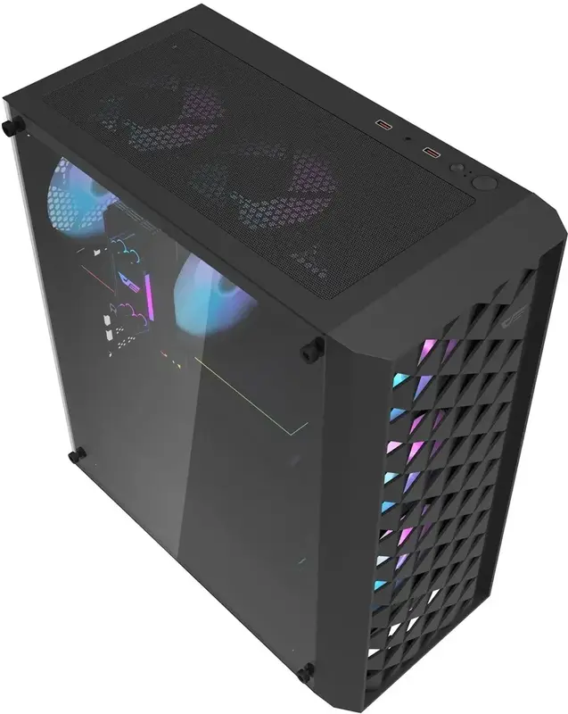 Корпус DARKFLASH DK351 (DK351 BLACK) - фото - №5