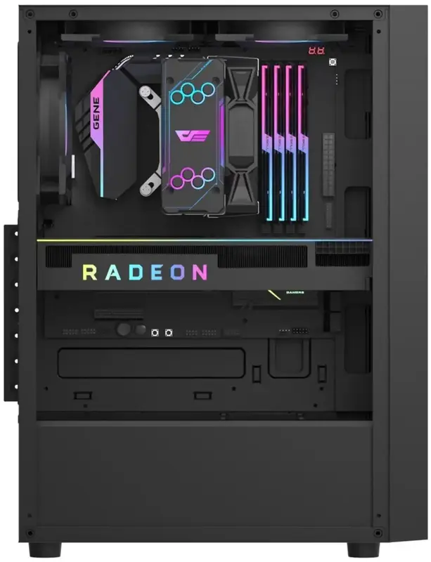 Корпус DARKFLASH A290 (A290 BLACK) - фото - №4