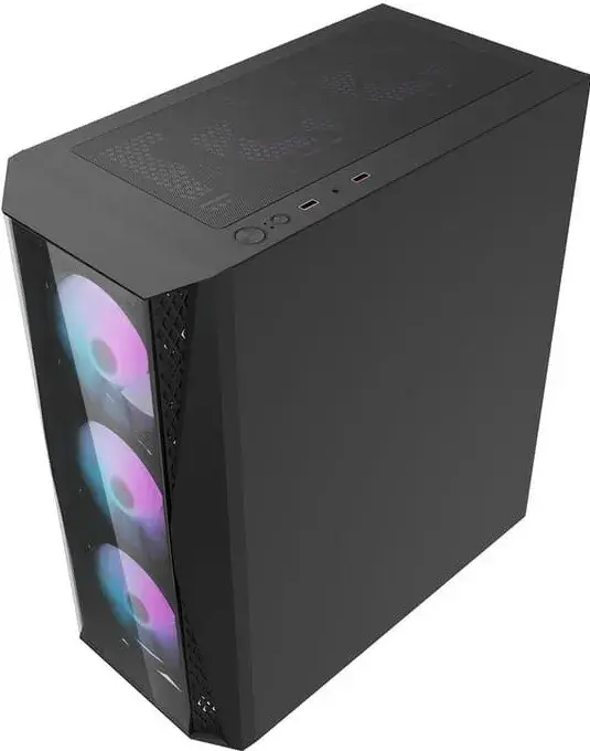 Корпус DARKFLASH DK352 PLUS (DK352 PLUS BLACK) - фото - №9