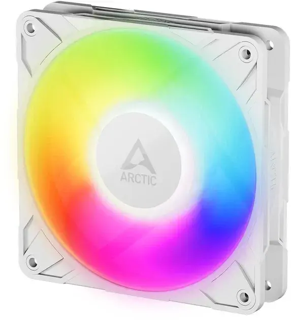 Корпусный вентилятор ARCTIC 120 мм P12 PRO A-RGB WHT ACFAN00311A - фото - №1