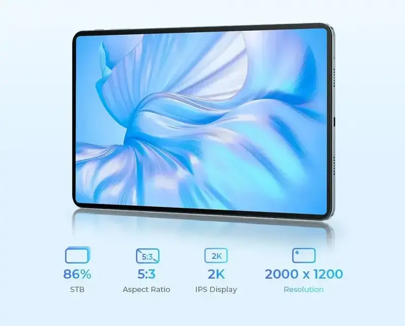 Планшет Oukitel OT5S 6/256GB LTE Metal Grey Blue (OT5S_BL). Купити