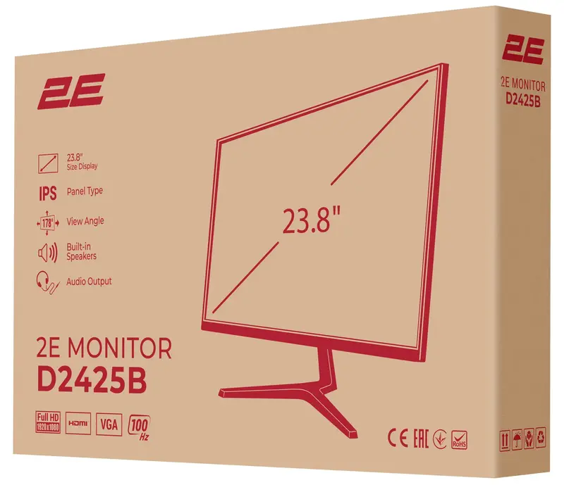 Монитор 2E 23,8" D2425B - фото - №10