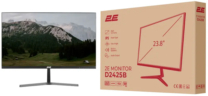 Монитор 2E 23,8" D2425B - фото - №9
