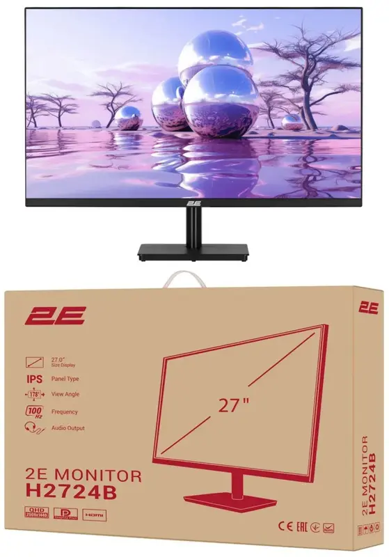 Монитор 2E 27" H2724B - фото - №3