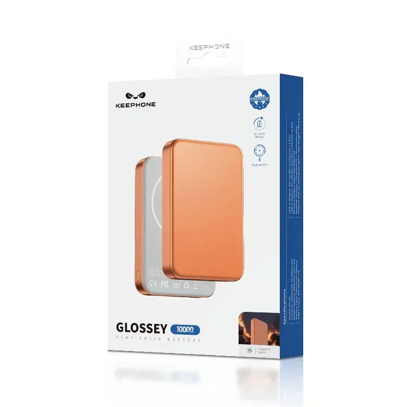 Додаткова батарея Keephone PB-60 10000mAh Orange Titanium - фото - №4