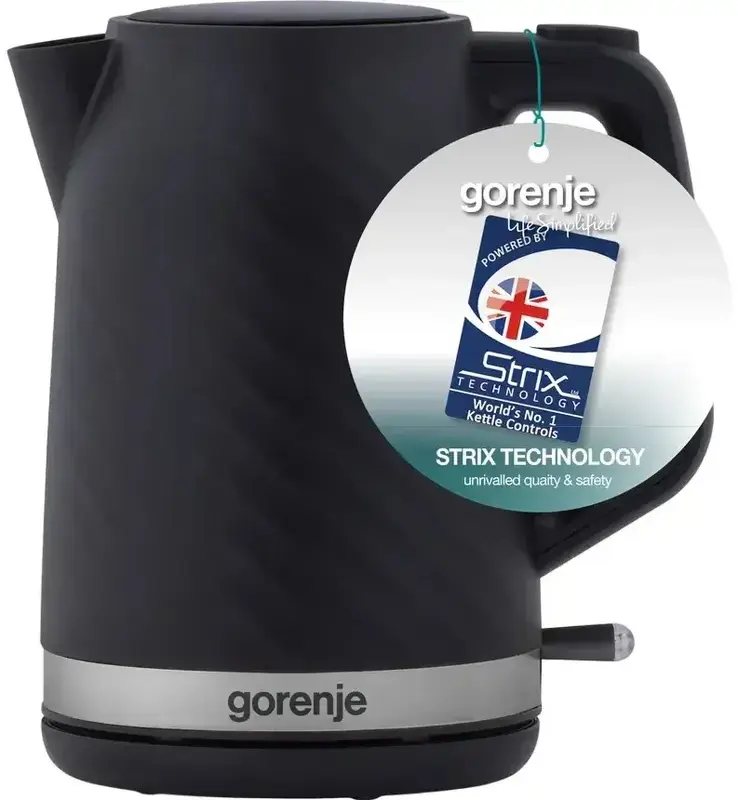 Електрочайник Gorenje 1.7л K17SPB - фото - №6